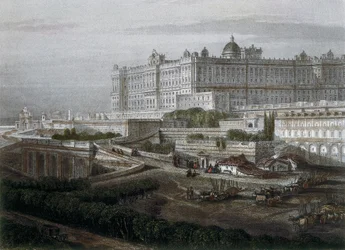 Ansicht von Madrid