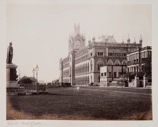 Kalkutta Justizpaläste, ca. 1885