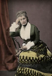 Eugenie de Montijo (1826-1920), Ehefrau von Napoleon III., die letzte Kaiserin von Frankreich