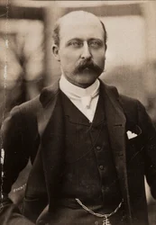 Halbporträt von Herzog Arthur William Connaught, Sohn von Königin Victoria von Großbritannien