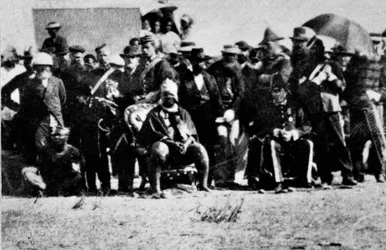König Cetshwayos „Krönung“ am 1. September 1873