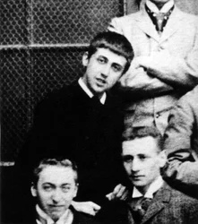 Marcel Proust (1871-1922) im Gymnasium in Paris, ca. 1887