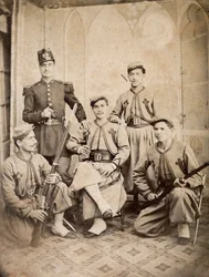 Päpstliche Zuaven - Pontifikale Zuaven - 1865