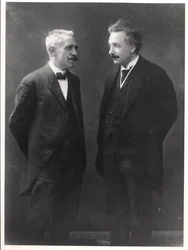 Paul Langevin und Albert Einstein