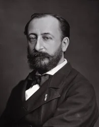 Porträt von Camille Saint-Saëns (1835 - 1921), französischer Komponist