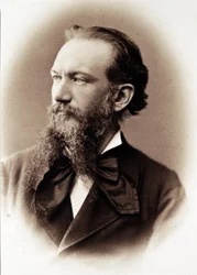 Porträt von Camillo Boito, italienischer Schriftsteller und Architekt (1836-1914)