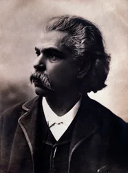 Porträt von Carlos Andrea Gomes (Gomez) (1836-1896) brasilianischer Komponist Fotografie. 19. Jahrhundert. Bologna, civico Museo Museo