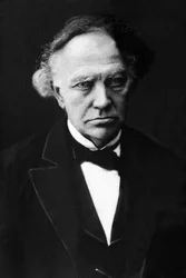 Porträt von Charles Hermite (1822-1901), französischer Mathematiker.