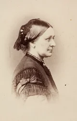 Porträt von Clara Schumann