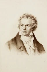 Porträt von Ludwig van Beethoven