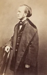 Porträt von Richard Wagner, ca. 1860er Jahre