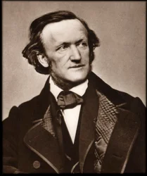 Porträt des Komponisten Richard Wagner (1813-1883)