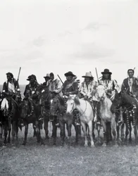 Prärie-Indianer, Kanada, späte 19. Jahrhundert