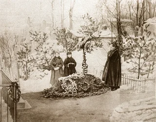 Die Familie des russischen Schriftstellers Fedor Dostojewski