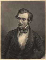 Thomas Graham (1805-1869) schottischer Chemiker, der die Grundlagen der physikalischen Chemie legte, ca. 1860 (Gravur)