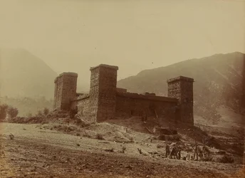 Ansicht von Chitral Fort