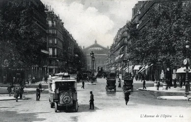 Ansicht der Avenue de l