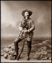 William Frederick Cody - Bekannt als Buffalo Bill - Porträt von Buffalo Bill (1846-1917), Colonel William Cody