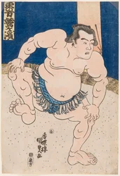 Porträt des Sumo-Ringers Koyanagi Tsunekichi