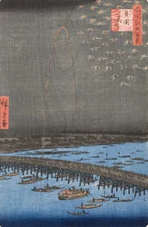 Feuerwerk in Ryōgoku