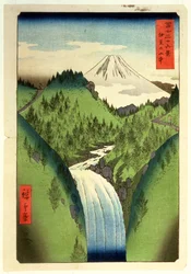Fuji von den Bergen von Isu, Nr. 22 aus der Serie 