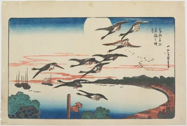 Vollmond über Takanawa