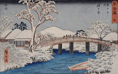 Hodogaya: Der Katabira-Fluss und die Katabira-Brücke
