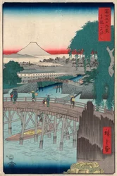Ichikobu-Brücke, 1858