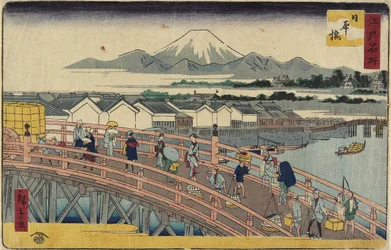Nihonbashi-Brücke, 1830-1858