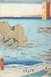 Provinz Shimōsa, Strand von Chōshi, Toura