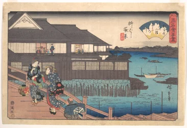 Das Manpachi am Abend in Yanagibashi