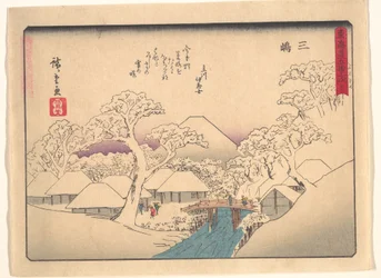Die 53 Stationen des Tōkaidō: Mishima