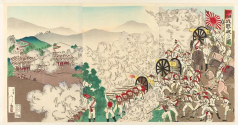 Het kleine gevecht in Seoul, Korea