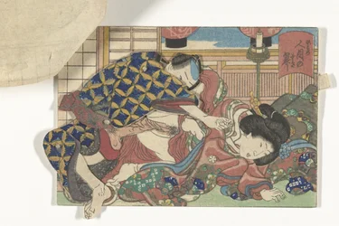 Bewegliche erotische Druckgrafik