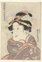 Iwai Hanshiro V in der Rolle von Yaoya Oshichi