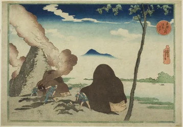 Asakusa Imado, aus der Serie "Berühmte Orte in der östlichen Hauptstadt (Toto Meisho)"
