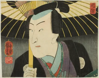 Provinz Suo, aus der Serie "Moderne Szenen der Provinzen in Edo Brokaten (Edo nishiki imayo kuni zukushi)"