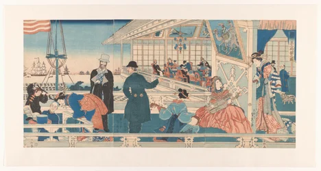 Amerikanisches Handelshaus in Yokohama