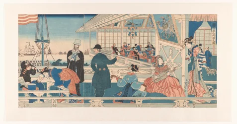 Amerikanisches Handelshaus in Yokohama