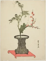 „Drei Freunde“ Ikebana