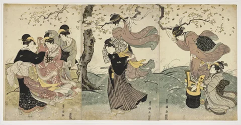 Blumen im Wind, ca. 1797-1800