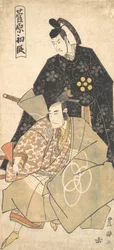 Akt I des Dramas Sugawara, ca. 1790-1825