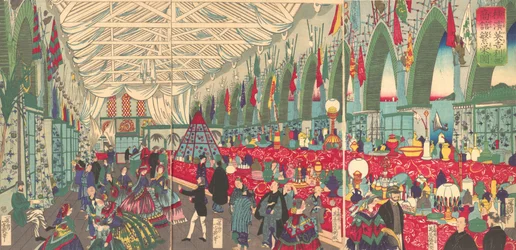 Das Gedeihen einer englischen Handelsfirma in Yokohama, 9. Monat, 1870