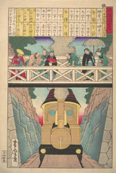 Eisenbahnführer für Alleinreisende, 19. Jahrhundert.