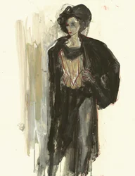 Elegante Modefrau