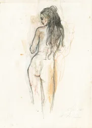 Elegante Aktstudie
