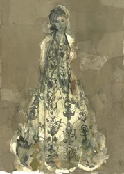 Elegantes Gemustertes Kleid