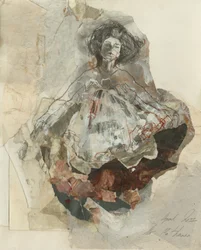 Ätherische Frauenfigur