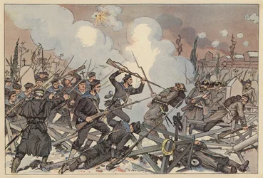 Schlacht von Le Bourget, Belagerung von Paris, Deutsch-Französischer Krieg