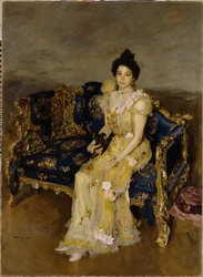 Porträt von Sofia Botkina, 1899